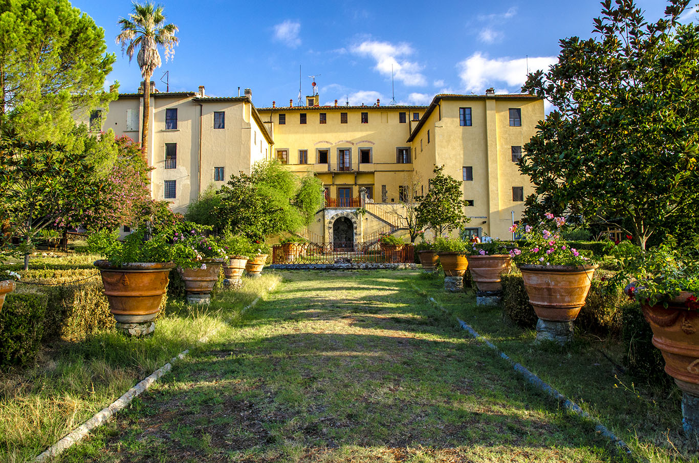 Villa Vrindavana sulle colline di Firenze